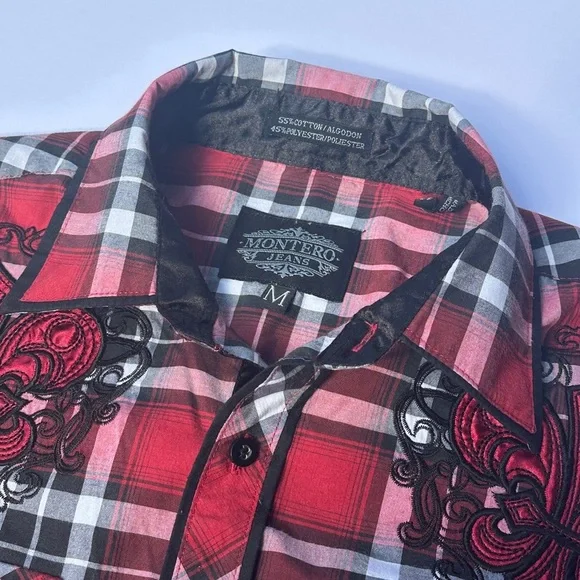 Men’s Montero Jeans Embroidered Shirt
Size Medium​​ - Picture 6 of 8